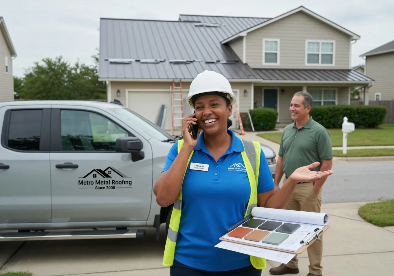 Storm Damage Metal Roof Repair in Courtland, MN